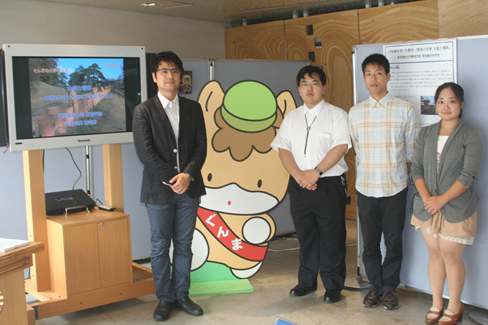 柴田先生と参加した学生のみなさん