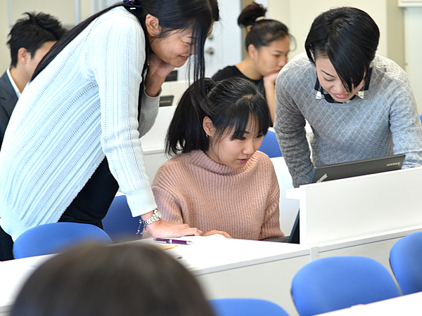 心理学部の演習授業